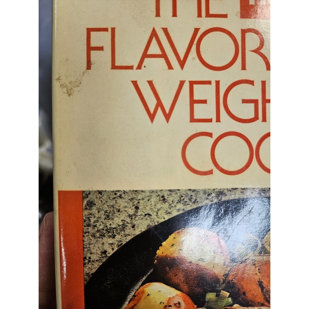 The Flavor-Weight Loss Cookbook Susan S Schiffman Ph.D. Hardcover 1983 Vintage